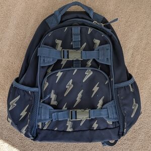 Pottery Barn Mackenzie Glow In The Dark Lighting Bolts Backpack